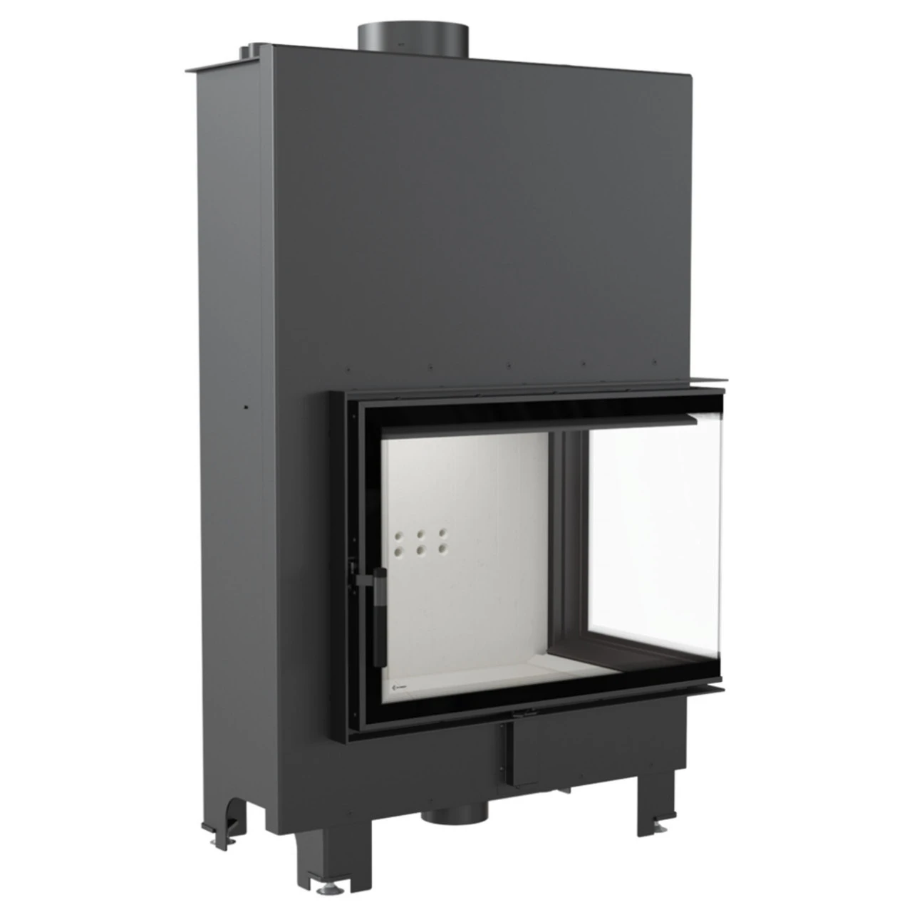 MBA17 Wassergeführter Rechtsverglaster Kamineinsatz 17kW 4 MBA17 Wassergeführter Rechtsverglaster Kamineinsatz 17kW – Bild 2
