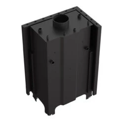 MBM10 Wassergeführter Linksverglaster Kamineinsatz 12kW -Besten Kamin Laden mbm pw 13 l bs w hinten 1280x1280