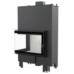 MBM10 Wassergeführter Linksverglaster Kamineinsatz 12kW -Besten Kamin Laden mbm pw 13 l bs w seite 1280x1280