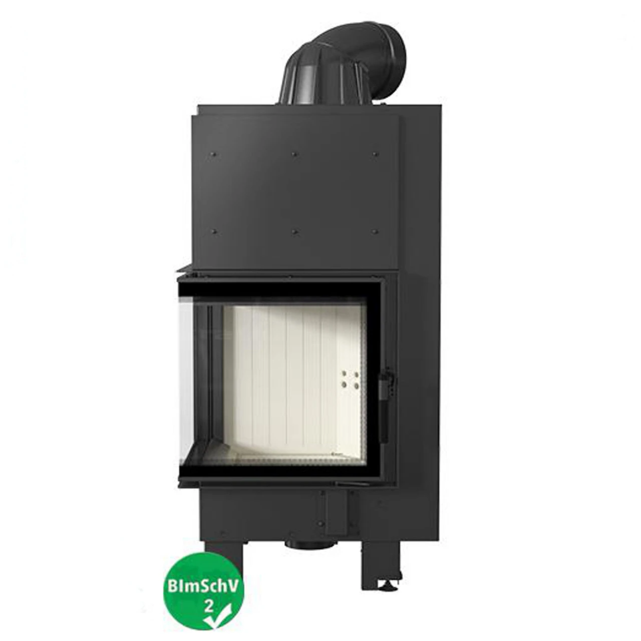 MBN12 Warmluft-Eckkamineinsatz 8kW Links Verglast 5 MBN12 Warmluft-Eckkamineinsatz 8kW Links Verglast – Bild 3