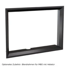 MBO15 Wassergeführter Kamineinsatz 15kW Mit Hebetür -Besten Kamin Laden mbo hebet r blendrahmen 1280x1280 1