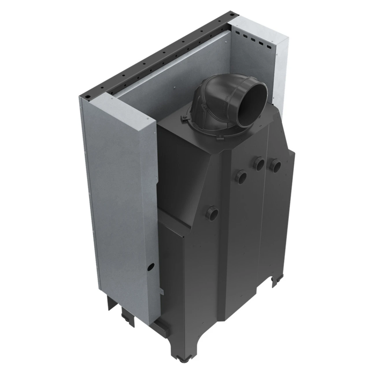 MBO Warmluft-Kamineinsatz 15kW Mit Hebetür 6 MBO Warmluft-Kamineinsatz 15kW Mit Hebetür – Bild 4