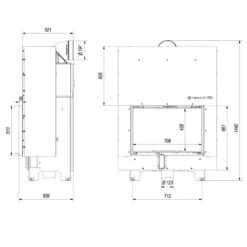 MBO Warmluft-Kamineinsatz 15kW Mit Hebetür 17 MBO Warmluft-Kamineinsatz 15kW Mit Hebetür -Besten Kamin Laden mbo g gerade masse2 1280x1280