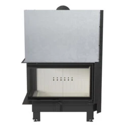 MBO Warmluft-Eckkamineinsatz Linksverglast Hebetür 15kW -Besten Kamin Laden mbo g links front 1280x1280