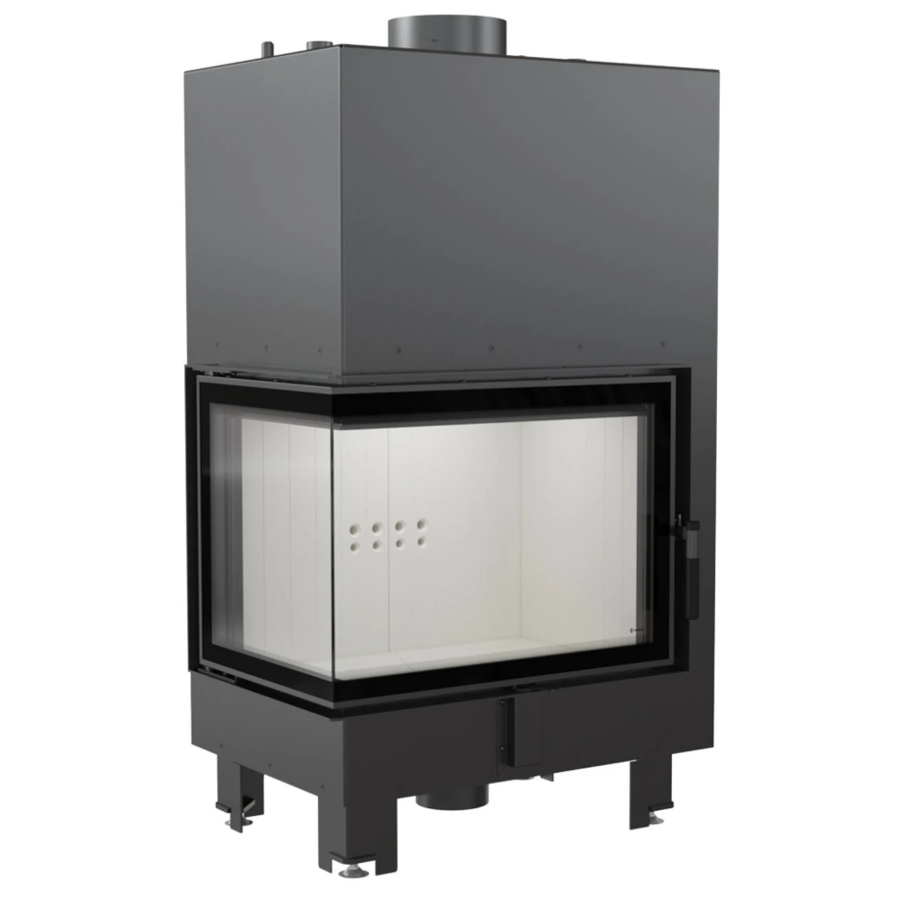 MBZ13 Wassergeführter Linksverglaster Kamineinsatz 13kW 3 MBZ13 Wassergeführter Linksverglaster Kamineinsatz 13kW