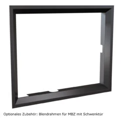 MBZ13 Wassergeführter Kamineinsatz 13kW -Besten Kamin Laden mbz schwenkt r blendrahmen 1280x1280