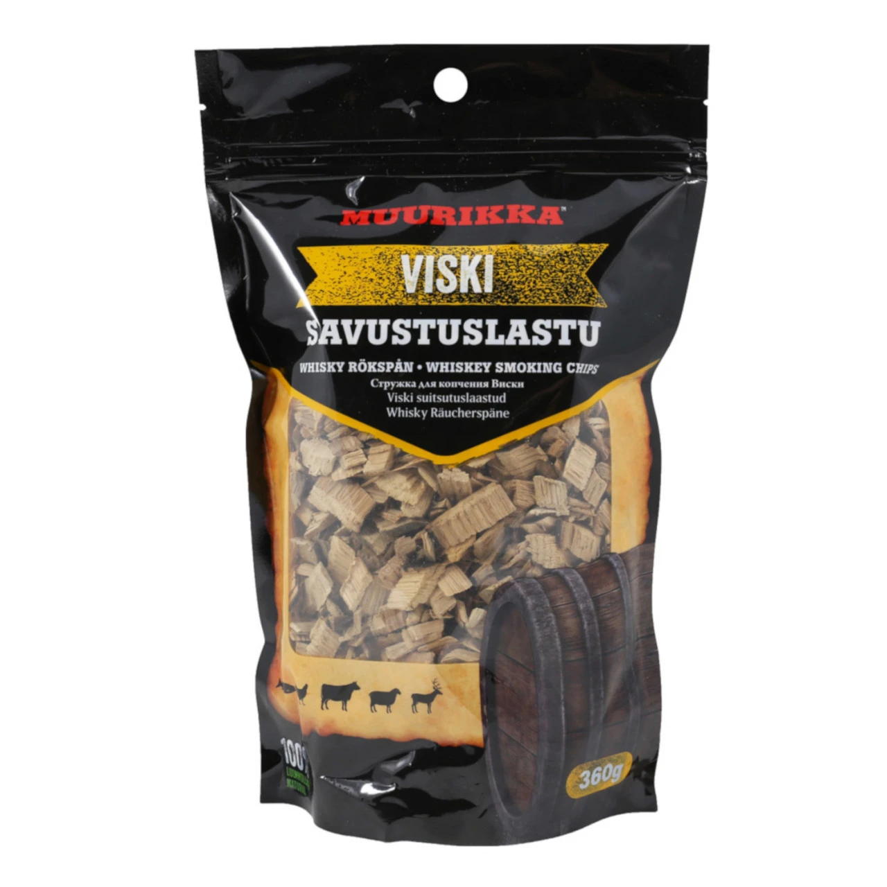 Muurikka Räucherspäne / Räucherchips Whisky 360g 3 Muurikka Räucherspäne / Räucherchips Whisky 360g