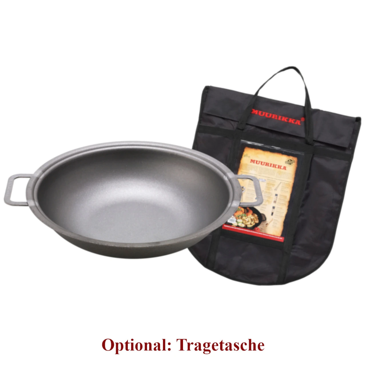 Muurikka Original Wok Pfanne Mit Tasche 43 Cm Ø Finnische Qualität 7 Muurikka Original Wok Pfanne Mit Tasche 43 Cm Ø Finnische Qualität – Bild 5