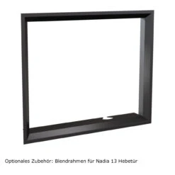 Nadia 13 Warmluft Kamineinsatz 13kW Mit Hebetür -Besten Kamin Laden nadia 13 hebet r blendrahmen 1280x1280