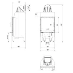 Nadia 8 Warmluft Kamineinsatz 7kW 17 Nadia 8 Warmluft Kamineinsatz 7kW -Besten Kamin Laden nadia 8 masse 1280x1280