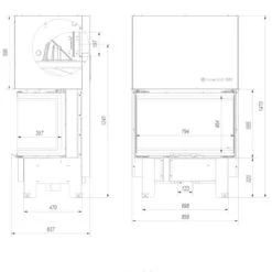 NBC 10 - 3 Seitiger Panorama Kamineinsatz 10kW Mit Hebetür 34 NBC 10 - 3 Seitiger Panorama Kamineinsatz 10kW Mit Hebetür -Besten Kamin Laden nbc masse2 web 1280x1280