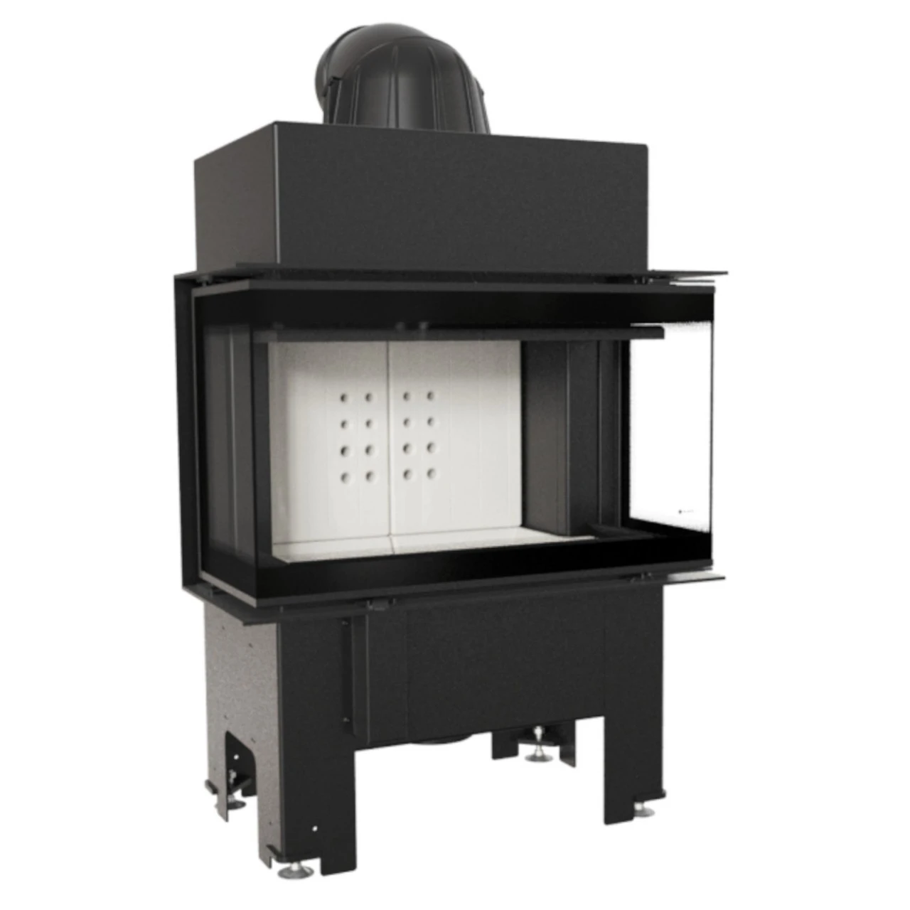 NBC 7 - 3 Seitiger Panorama Kamineinsatz 7kW Mit Schwenktür 4 NBC 7 - 3 Seitiger Panorama Kamineinsatz 7kW Mit Schwenktür – Bild 2