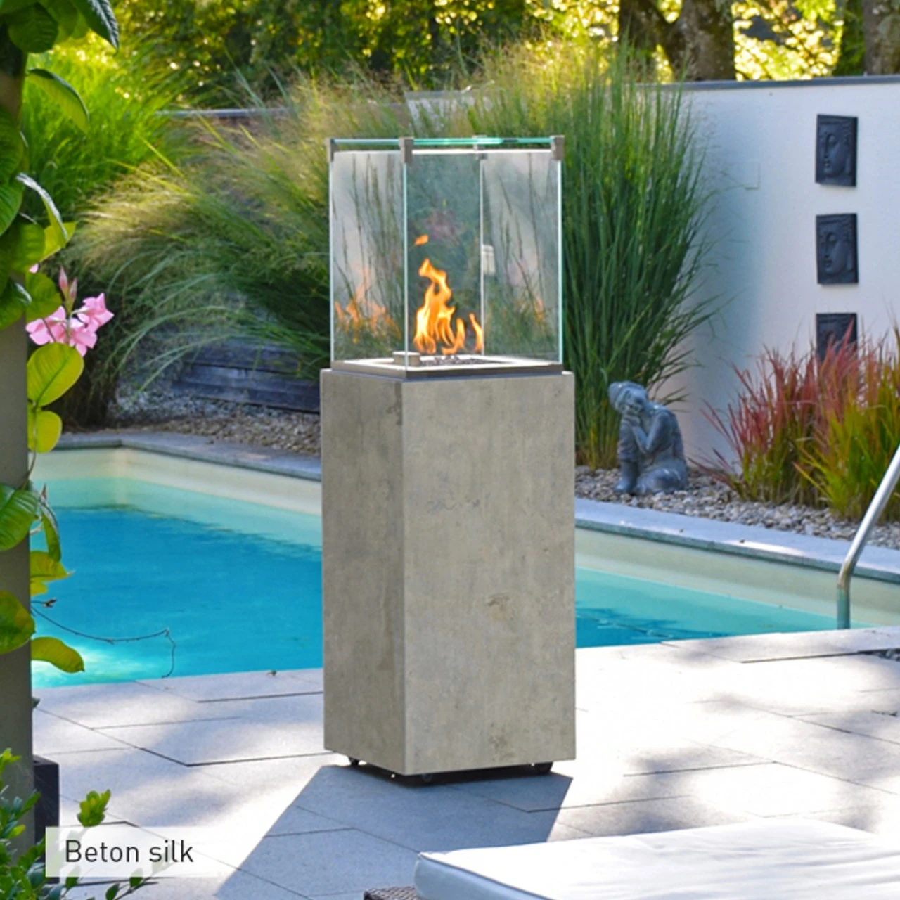 Neocube-o Beton Silk Terrassenstrahler / Heizstrahler 3 Neocube-o Beton Silk Terrassenstrahler / Heizstrahler