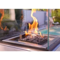 Neocube-o Iron Corten Satin Terrassenstrahler / Heizstrahler -Besten Kamin Laden neocube o heizstrahler heizpilz terrassenstrahler detail8 1280x1280 11