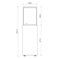 Neocube-o Krater Riverwashed Terrassenstrahler / Heizstrahler -Besten Kamin Laden neocube o heizstrahler heizpilz terrassenstrahler masse2 1280x1280 6