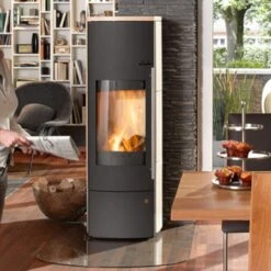 Nevado Aqua Wasser-Kaminofen 3+5kW Ahorn Keramik