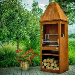 Gartenkamin / Grill BLF-14 Cortenstahl