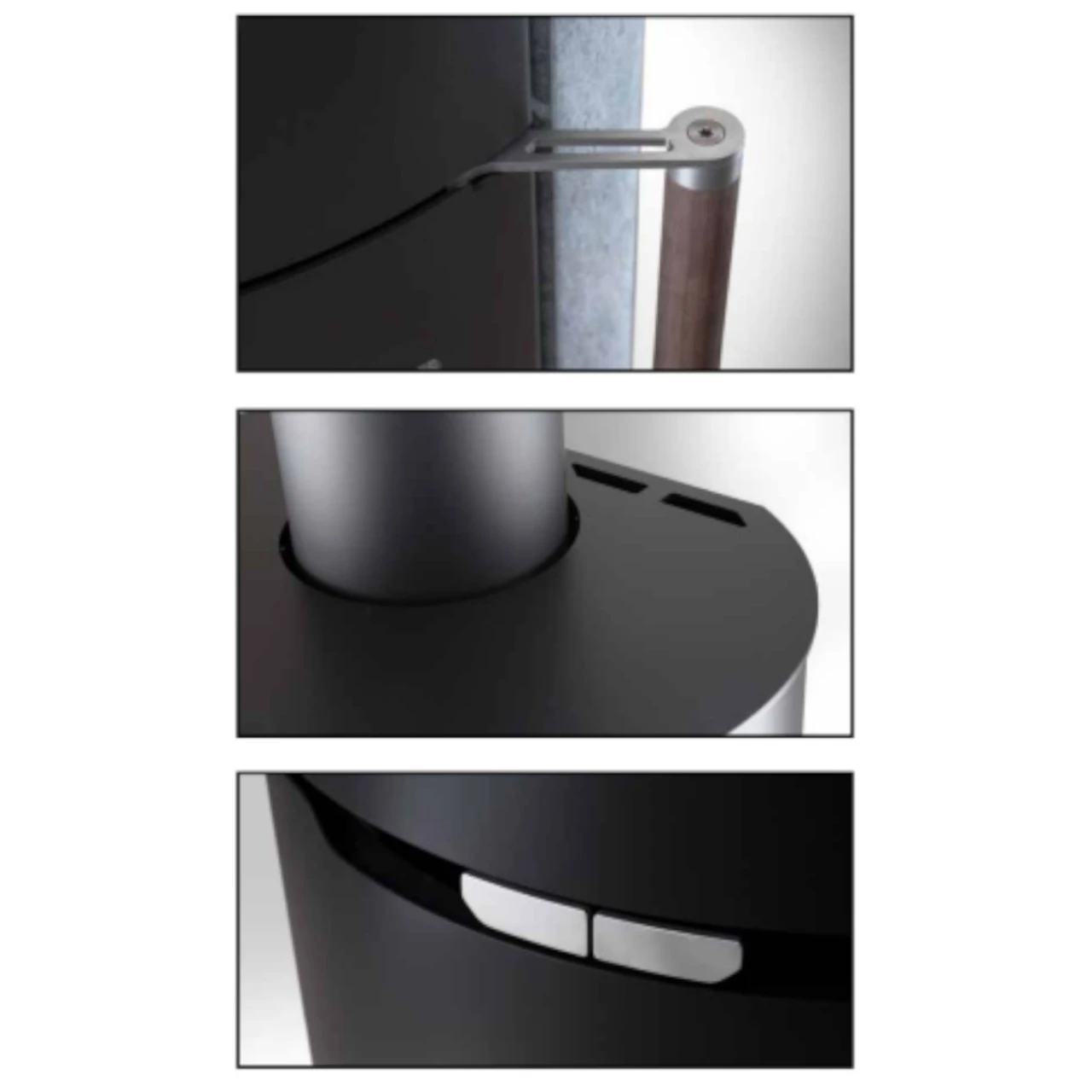 Isea Stahl Kaminofen 5kW 6 Isea Stahl Kaminofen 5kW – Bild 4