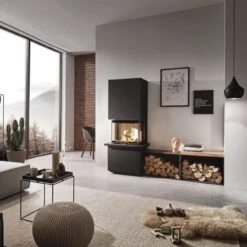 Osorno S Panorama Kaminofen 5,7kW -Besten Kamin Laden olsberg osorno s kaminofen stahl schwarz web2 1280x1280