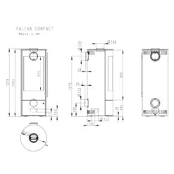 Palena Compact Plus Kaminofen 5kW DIBt -Besten Kamin Laden olsberg palena kaminofen masse 1280x1280