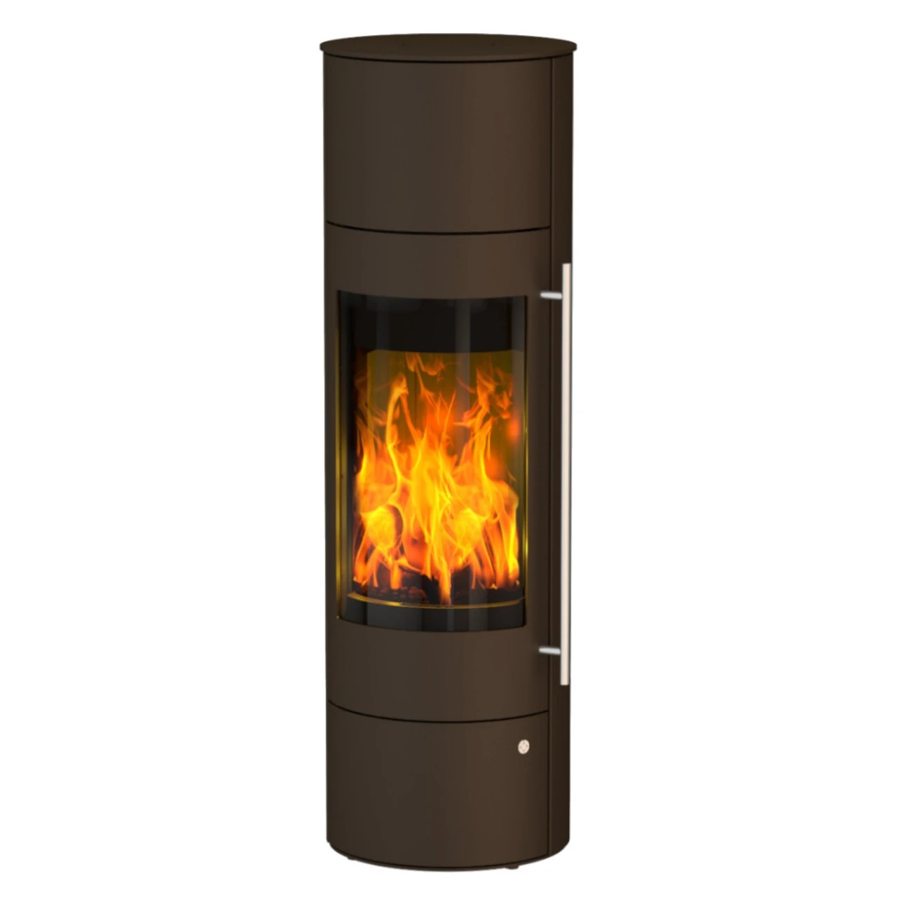 Palena Compact Powerbloc Kaminofen Mocca Braun 5kW DIBt 4 Palena Compact Powerbloc Kaminofen Mocca Braun 5kW DIBt – Bild 2