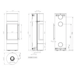 Pular Compact Powerbloc Kaminofen Schwarz 5kW DIBt -Besten Kamin Laden olsberg pular compact powerbloc kaminofen masse 1280x1280