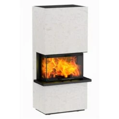 Osorno Panorama Kalkstein Kaminofen 7,8 KW