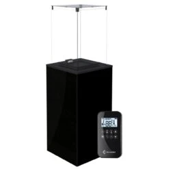 Patio Glas Schwarz Gasheizpilz Gasheizstrahler Gaskamin -Besten Kamin Laden patio schwarz mit fernebedienung 1280x1280