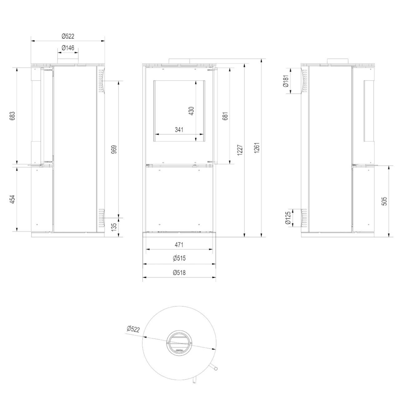 Picard Kaminofen 9kW 10 Picard Kaminofen 9kW – Bild 8