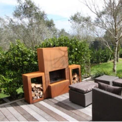 Outdoor/Garten Kamin Feuersäule Pinacate In Corten Stahl 22 Outdoor/Garten Kamin Feuersäule Pinacate In Corten Stahl -Besten Kamin Laden pinacate corten web1 1280x1280