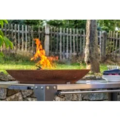 Plancha Grill PIO80 Cortenstahl Mit Edelstahl Arbeitstisch 21 Plancha Grill PIO80 Cortenstahl Mit Edelstahl Arbeitstisch -Besten Kamin Laden plancha grill arbeitstisch feuercampus365 pio80 web10 1280x1280