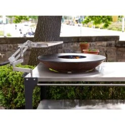 Plancha Grill PIO80 Cortenstahl Mit Edelstahl Arbeitstisch 25 Plancha Grill PIO80 Cortenstahl Mit Edelstahl Arbeitstisch -Besten Kamin Laden plancha grill arbeitstisch feuercampus365 pio80 web5 1280x1280