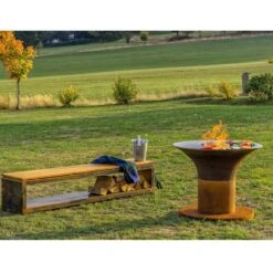 Gartenkamin Plancha Grill CIRCUS HIGH Cortenstahl 14 Gartenkamin Plancha Grill CIRCUS HIGH Cortenstahl -Besten Kamin Laden plancha grill feuercampus365 cyrus high web2 1280x1280