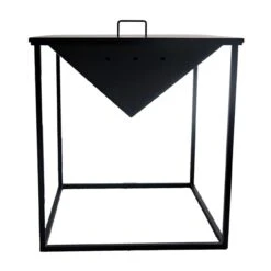 Gartenkamin Plancha MEROE Mit Grillaufsatz Schwarz -Besten Kamin Laden plancha grill feuercampus365 meroe web6 1280x1280