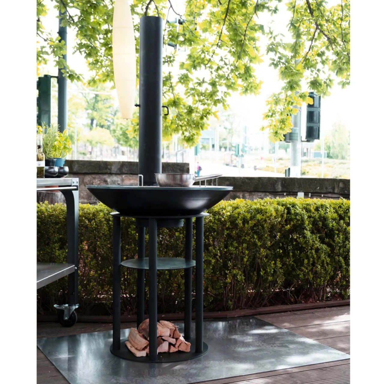 Plancha Grill PILL Schwarz Mit Schornstein 6 Plancha Grill PILL Schwarz Mit Schornstein – Bild 4