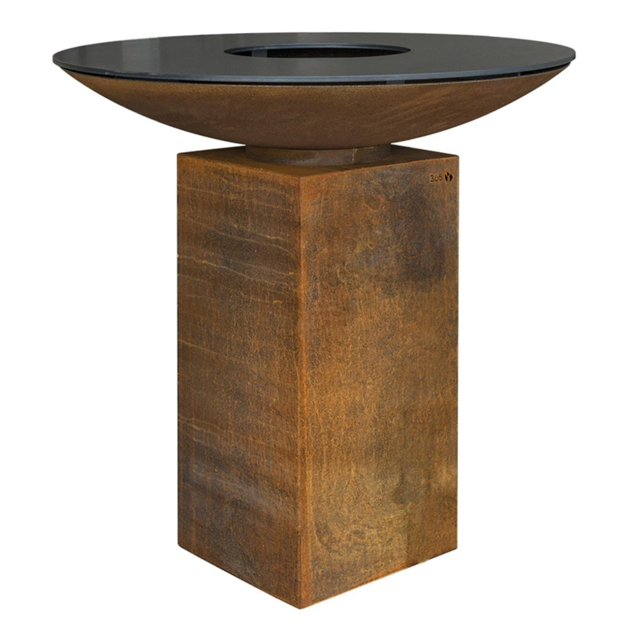 Gartenkamin Plancha Grill PIO100 Cortenstahl 3 Gartenkamin Plancha Grill PIO100 Cortenstahl