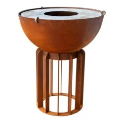 Gartenkamin Plancha Grill TALYN Cortenstahl -Besten Kamin Laden plancha grill feuercampus365 talyn cortenstahl web5 1280x1280