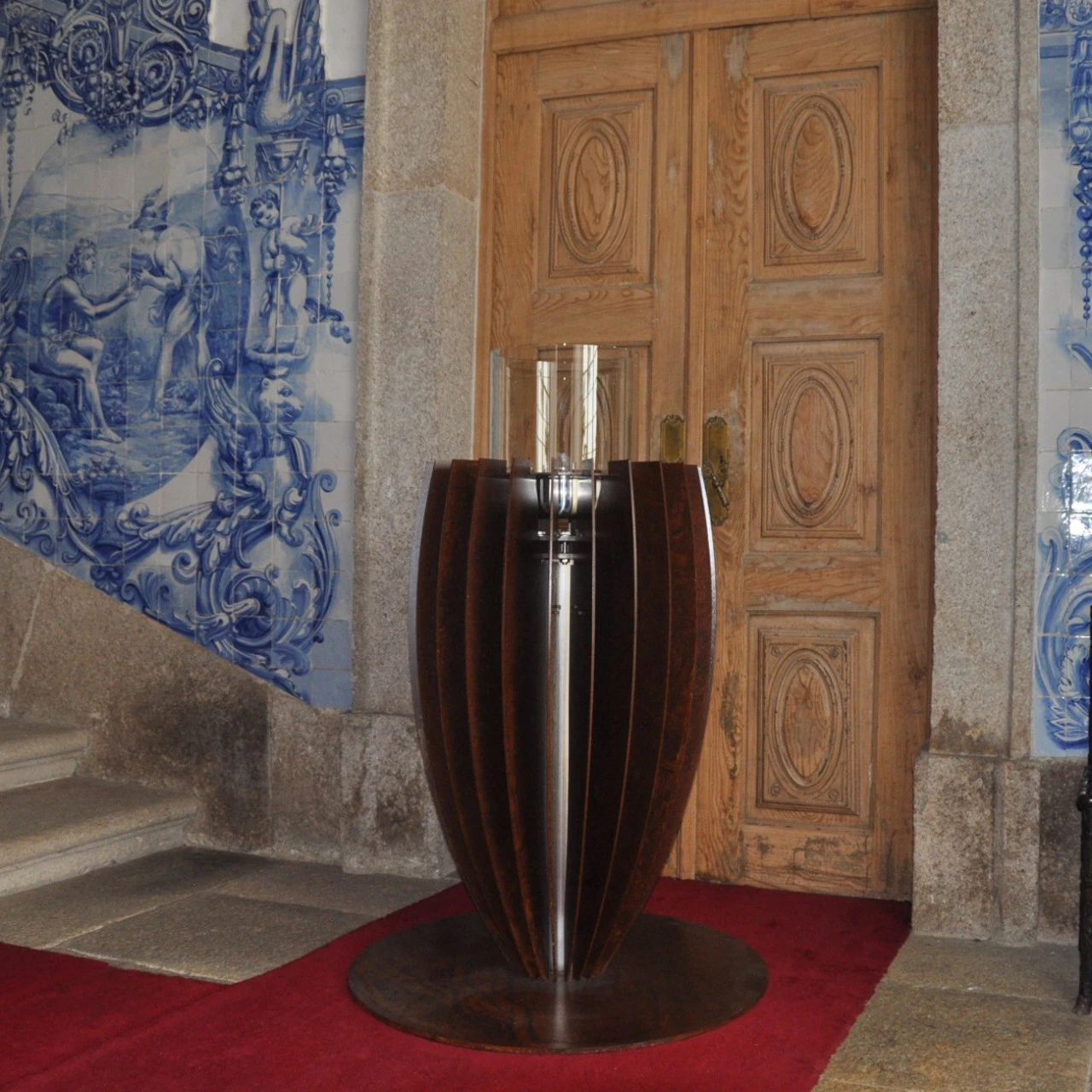 GlammFire Tuli Premium Stehtisch / Ethanolkamin Aus Corten Stahl 9 GlammFire Tuli Premium Stehtisch / Ethanolkamin Aus Corten Stahl – Bild 7