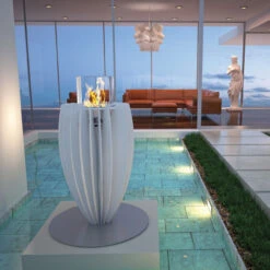 GlammFire Tuli Premium Stehtisch / Ethanolkamin -Besten Kamin Laden premium tuli weiss2 1280x1280