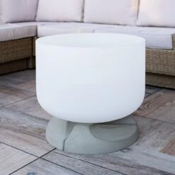 QFlame Ethanol Quarz Feuerschale Terrassen Set -Besten Kamin Laden qflame terrasse ethanol set beton sockel web4 1280x1280