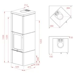 QM40 Indian Night Kaminofen Mit Warmhaltefach 6kW -Besten Kamin Laden qm40 speicherofen masse 1280x1280 1