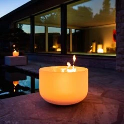 QFlame Quarzglas Feuerschale Gartenkamin Mit Beton Sockel -Besten Kamin Laden quarzfeuerschale gartenkamin outdoorkamin web10Xp4IcdQqhJGK6 1280x1280