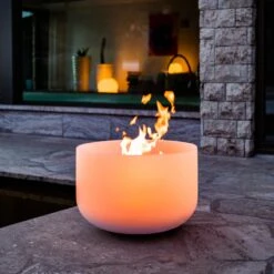 QFlame Quarzglas Feuerschale Gartenkamin Mit Edelstahl Sockel -Besten Kamin Laden quarzfeuerschale gartenkamin outdoorkamin web5xQZQ50g1T8mCW 1280x1280