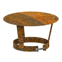 Gartenkamin Feuerschale BAKKUS Cortenstahl Optionales Grillrost -Besten Kamin Laden regenhaube cortenstahl feuercampus365 web1 1280x1280 2