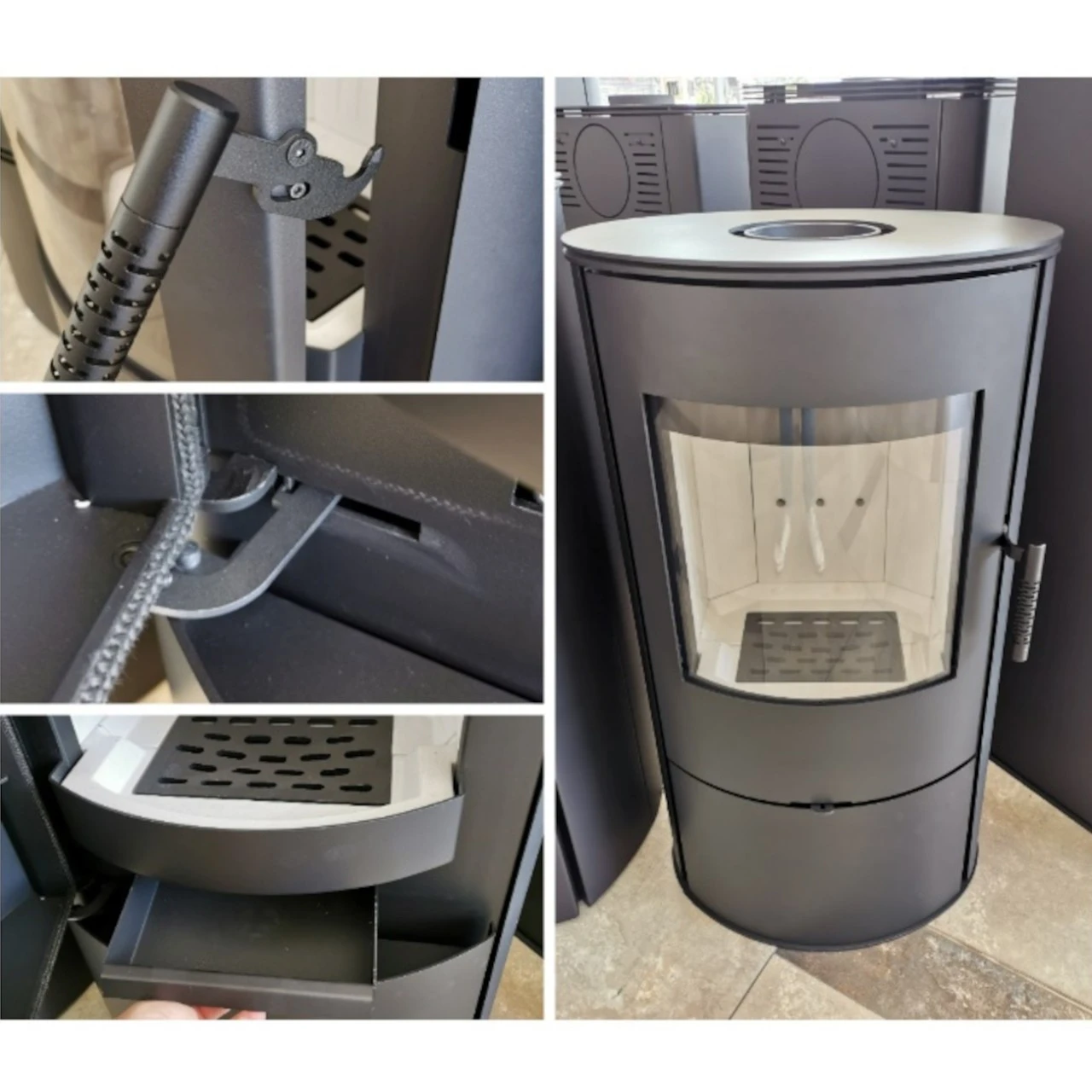 Rollo Speicher-Kaminofen 8kW 8 Rollo Speicher-Kaminofen 8kW – Bild 6