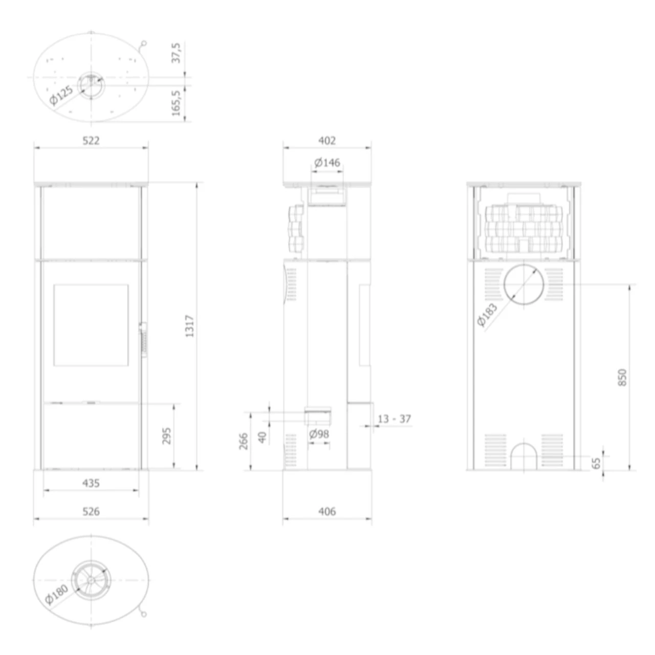 Rollo Speicher-Kaminofen 8kW 9 Rollo Speicher-Kaminofen 8kW – Bild 7