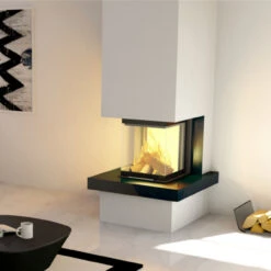 Smart 3PLH Kamineinsatz 7kW Dreiseitig Schwarz -Besten Kamin Laden royal titel 1280x1280