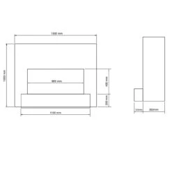 Santos Fossil Stone LED Deko Kamin -Besten Kamin Laden ruby santos masse 1280x1280