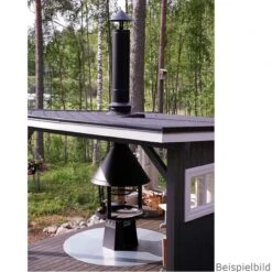Tundra Grill Schornsteinverlängerung 1 M Schwarz