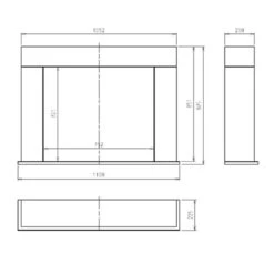 SIMPLE PORTAL 2 Ethanolkamin Weiß -Besten Kamin Laden simple portal 2 ethanolkamin masse 1280x1280